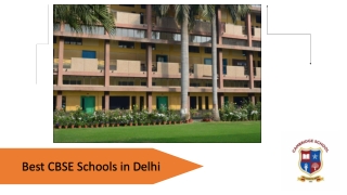 Best CBSE Schools in Delhi