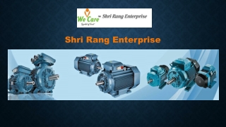 The Different types of Electric Motors