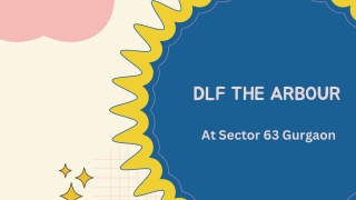Dlf The Arbour Sector 63 Gurgaon - PDF Downloads
