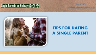 Tips for Dating a Single Parent
