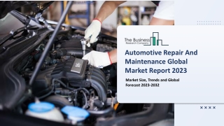 Automotive Repair And Maintenance Global Market By Type, By Vehicle Type, By Propulsion Type, Opportunity Analysis and F