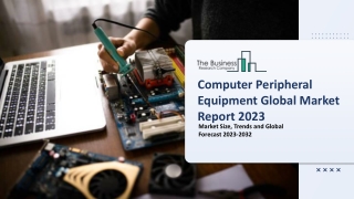 Computer Peripheral Equipment Global Market By Type, By Product Type, By Connectivity, By End User and Regional Forecast