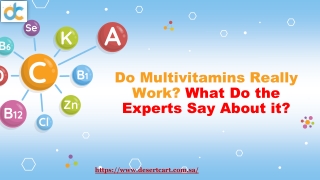Do Multivitamins Really Work What Do the Experts Say About it
