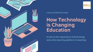 How Technology is Changing Education