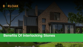 Jan Slide-Benefits Of Interlocking Stones