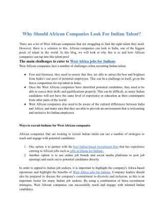 Why Should African Companies Look For Indian Talent_.docx