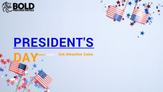 President's Day Coins | BOLD Precious Metals