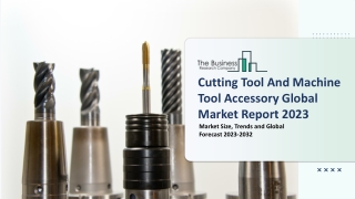 Cutting Tool And Machine Tool Accessory Market Size, Drivers, Size 2023-2032