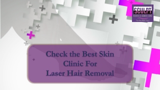 Laser hair removal - Sculpt India