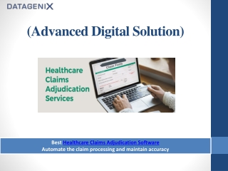 Best Claims Management Software- DataGenix