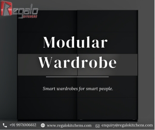 Luxury modular Wardrobe in Delhi | Regalo kitchens