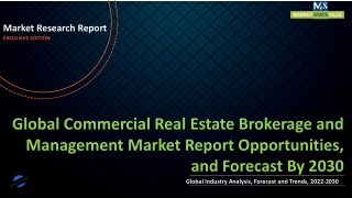 Commercial Real Estate Brokerage and Management Market worth USD 424,406.0 Mn