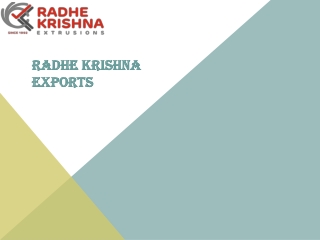 Screw Barrel Manufacturer In Ahmedabad | Radhe Krishna Exports