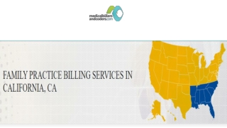 FAMILY PRACTICE BILLING SERVICES IN CALIFORNIA, CA