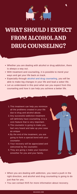 What Should I Expect From Alcohol And Drug Counseling