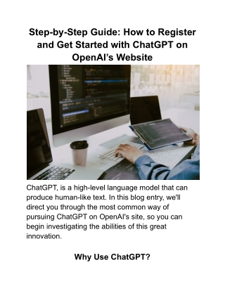 Step-by-Step Guide_ How to Register and Get Started with ChatGPT on OpenAI’s Website