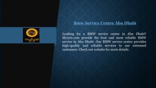 Bmw Service Centre Abu Dhabi