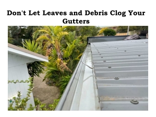 Roof Gutter Cleaning Geelong - Gutters Cleaners