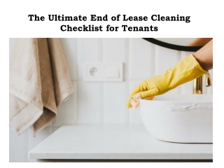 Cheap End of Lease Cleaning Melbourne - House Cleaners