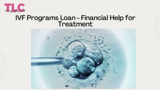 IVF Programs Loan - Financial Help for Treatment