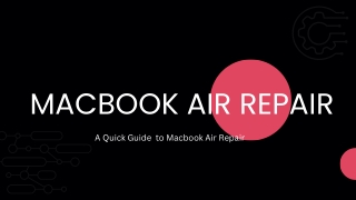 MacBook Air Repair: Tips and Tricks for Troubleshooting Common Issues