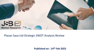 Plasan Sasa Ltd Strategic SWOT Analysis Review