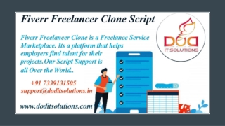 Best Fiverr Freelancer Clone System - Readymade Clone Script
