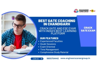 Best GATE Coaching In Chandigarh