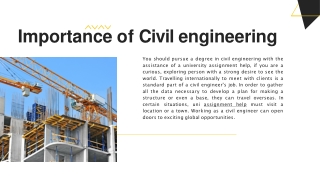 Importance of Civil engineering