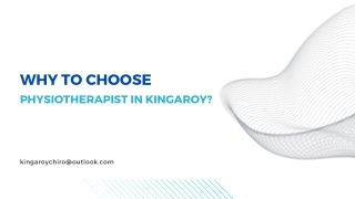 Why to Choose Physiotherapist in Kingaroy?