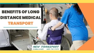 Benefits of Long-Distance Medical Transport