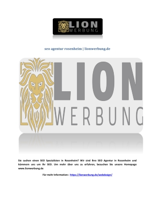 seo agentur rosenheim