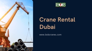 Crane Rental Dubai