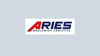 Freight Forwarding Company - Aries Worldwide Logistics