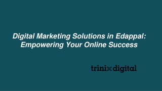 Digital Marketing Solutions in Edappal_ Empowering Your Online Success
