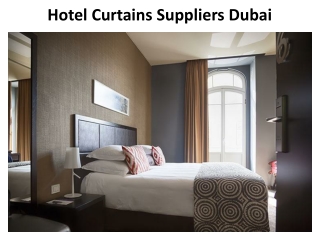 Buy Hotel Curtains Dubai