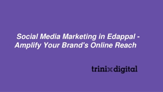 Social Media Marketing in Edappal - Amplify Your Brand's Online Reach