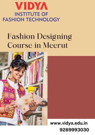 Be future ready with this Fashion Institute and Technology