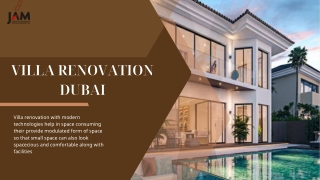 The Untapped Gold Mine Of Villa Renovation Dubai