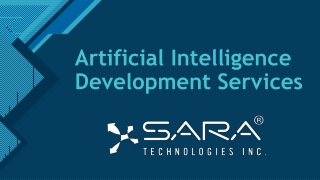 Artificial Intelligence Development Services