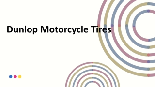 Dunlop Motorcycle Tires