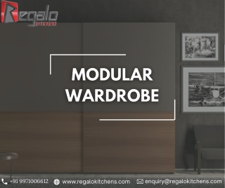 Top 10 modular wardrobe brand in Faridabad | Regalo kitchens