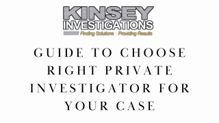 Find The Best Private Investigators in Beverly Hills