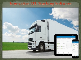 Innovative LTL Tracking Software