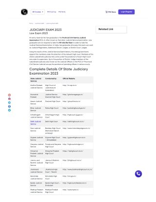 Ace Your Judiciary Exams with Proven Tips and Tricks | Get Started Now | LAW Wal