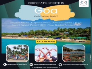 Organise Corporate Offsites in Goa