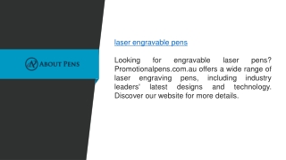 Laser Engravable Pens  Promotionalpens.com.au