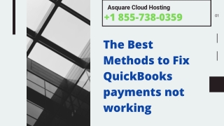 The Best Methods to Fix QuickBooks payments not working