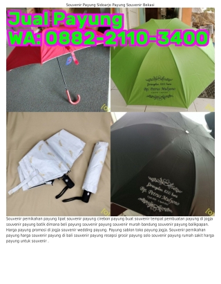 O882·211O·3ᏎOO (WA) Harga Payung Untuk Souvenir Payung Souvenir 3 In 1