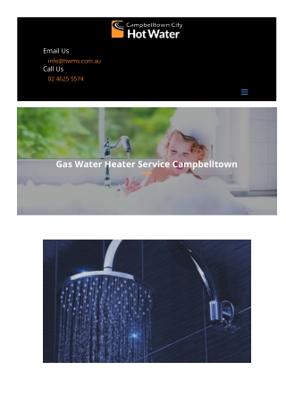 Hot Water Repairs Sydney